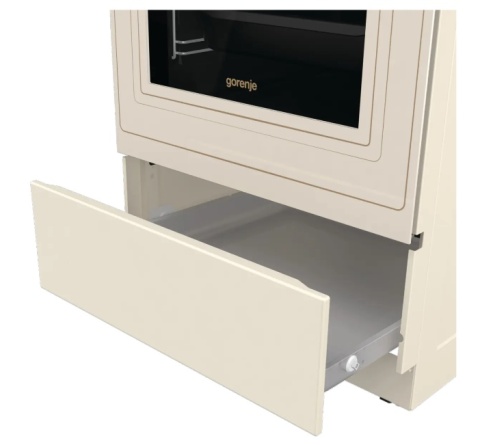 Kuchnia ceramiczna 4 Pola Gorenje GECS5B70CLI Linia Classico 50cm Kremowa