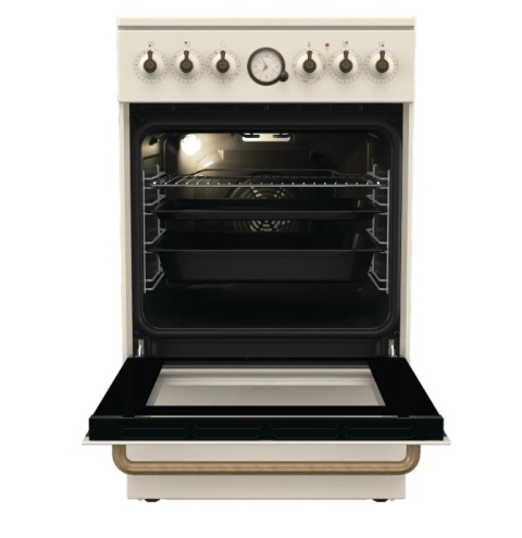 Kuchnia ceramiczna 4 Pola Gorenje GECS5B70CLI Linia Classico 50cm Kremowa