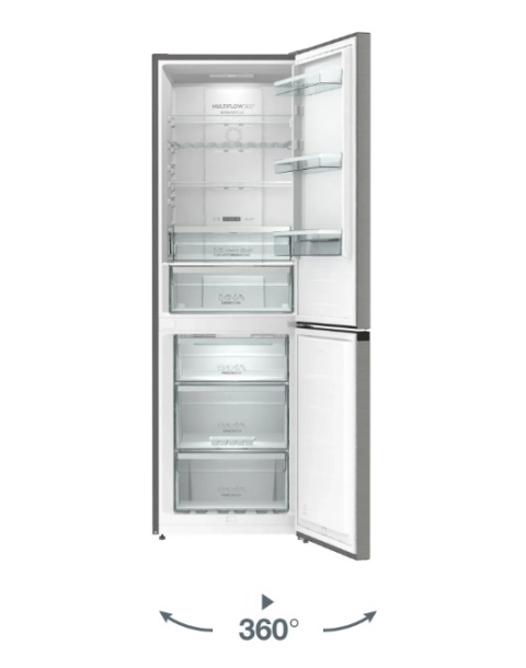 Lodówka Gorenje NRK619CA2XL4 NoFrost Plus 300L Klasa C 35dB Inox 185cm