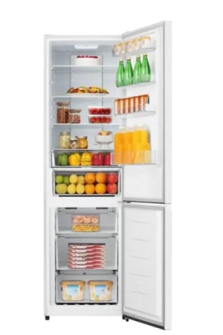 Lodówka dwudrzwiowa Gorenje NRK620EAW4 200,4 cm NO FROST Biała