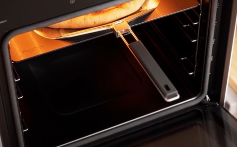 Piekarnik Gorenje GO66MB Pizza350 WiFi, PyroClean, AirFry 78L, Matowy