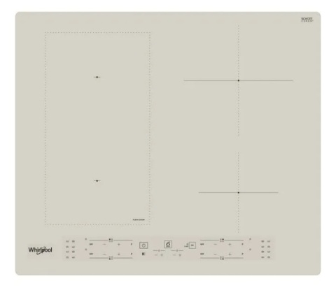 Płyta indukcyjna Whirlpool WLB 6860 NES Booster 60cm Beż 4 pola 6 zmysł