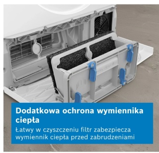 SUSZARKA BOSCH SERIE 6 WQG1417EPL - 9 KG, POMPA CIEPŁA, AUTODRY