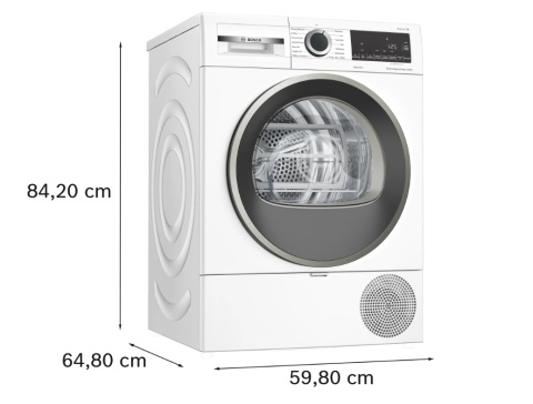 SUSZARKA BOSCH SERIE 6 WQG1417EPL - 9 KG, POMPA CIEPŁA, AUTODRY