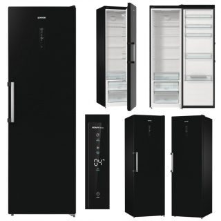Chłodziarka jednodrzwiowa GORENJE R619EABK6 czarna 185cm