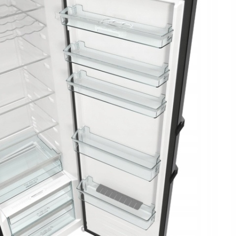 Chłodziarka jednodrzwiowa GORENJE R619EABK6 czarna 185cm