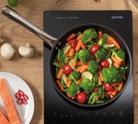 Kuchenka indukcyjna Gorenje ICR2000SP 10 stopni mocy Booster Czarna