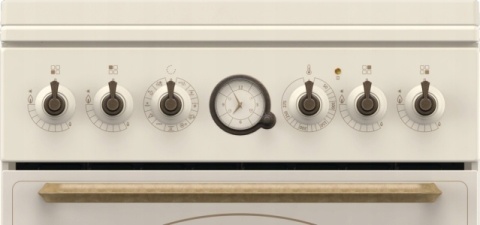 Kuchnia gazowo-elektryczna GORENJE GKS5B70CLI 70l 50cm RETRO Kość Słoniowa