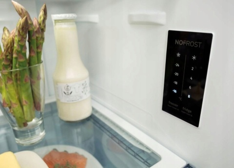 Lodówka GORENJE NRM8182MX Side by Side No frost 182cm x 80cm Srebrna