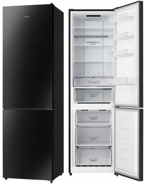 Lodówka Gorenje NRK620EABG4 336l 200,4cm 39dBNoFrost Plus Convert FreshZone