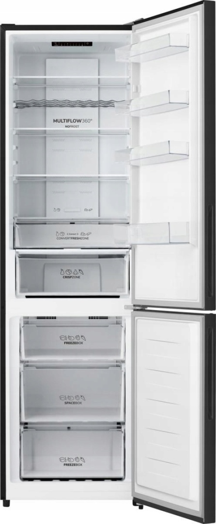 Lodówka Gorenje NRK620EABG4 336l 200,4cm 39dBNoFrost Plus Convert FreshZone