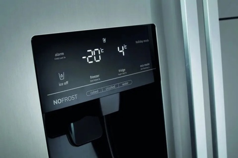 Lodówka Gorenje NRS9182VX1 Side by Side NoFrost Kostkarka SBS 90CM Pojemna