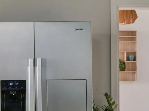 Lodówka Gorenje NRS9182VX1 Side by Side NoFrost Kostkarka SBS 90CM Pojemna