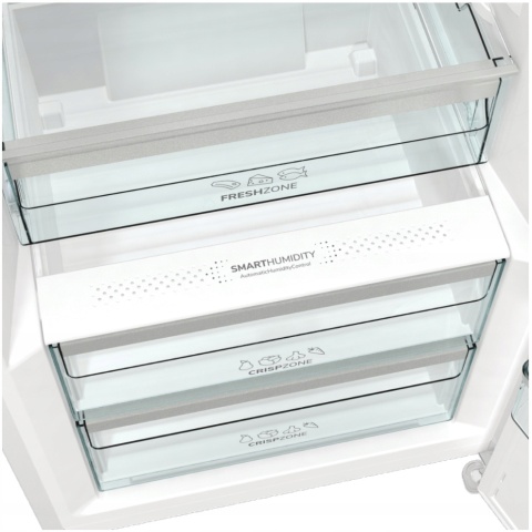 Lodówka Gorenje R619EAW6 398l LED FreshZone 60cm Biała 185cm wysoka