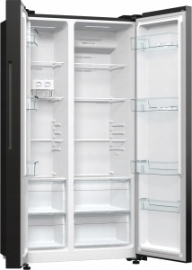 Lodówka SBS NoFrost GORENJE NRR9185EABXL 358/192l 178,6cm czarna
