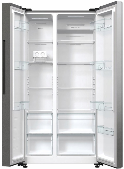 Lodówka Side by Side Gorenje NRR9185EAXL No Frost 90 CrispZone INOX Srebrna
