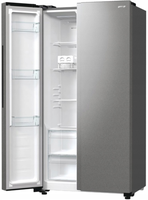 Lodówka Side by Side Gorenje NRR9185EAXL No Frost 90 CrispZone INOX Srebrna