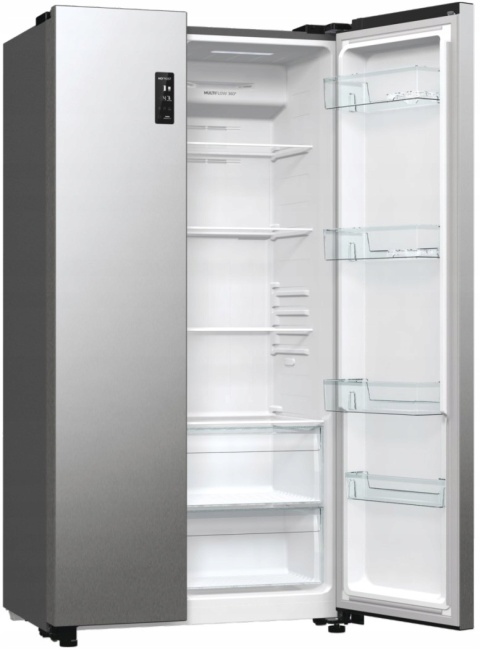 Lodówka Side by Side Gorenje NRR9185EAXL No Frost 90 CrispZone INOX Srebrna