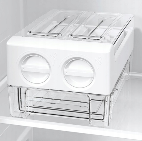 Lodówka Side by Side Gorenje NRR9185EAXL No Frost 90 CrispZone INOX Srebrna