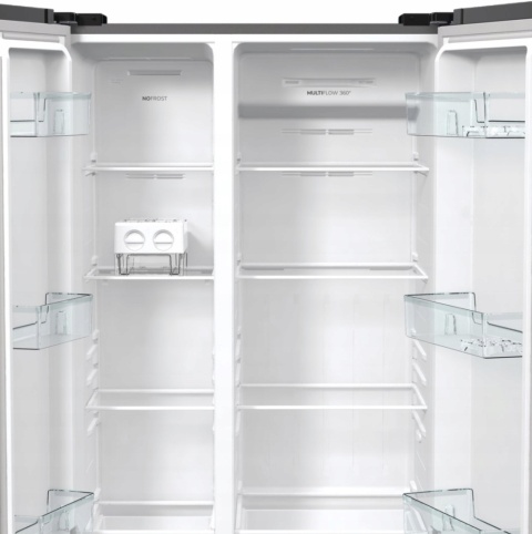 Lodówka Side by Side Gorenje NRR9185EAXL No Frost 90 CrispZone INOX Srebrna