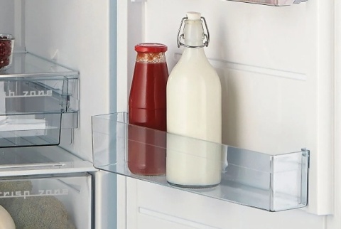 Lodówka jednodrzwiowa Gorenje OBRB615DR Retro Volkswagen Bordowo - Kremowa