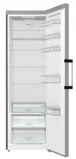 Lodówka jednodrzwiowa Gorenje R619EAXL6 185cm srebrna chłodziarka