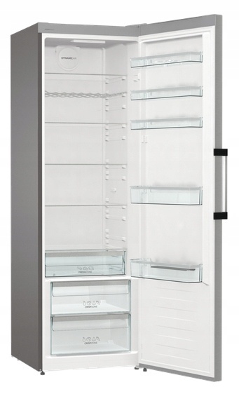 Lodówka jednodrzwiowa Gorenje R619EAXL6 185cm srebrna chłodziarka