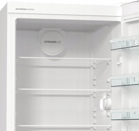 Lodówka jednodrzwiowa Gorenje R619EEW5 185x60 Biała Dynamic Air Klasa E