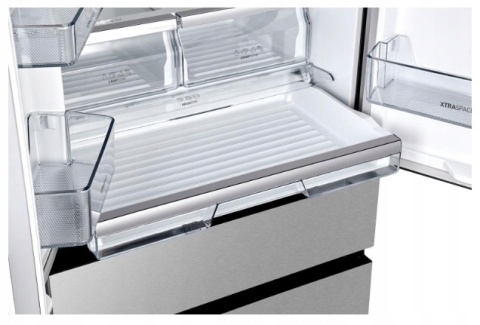 Lodówka side by side Gorenje NRM818EUX No-Frost Szary 40 dB 480 l