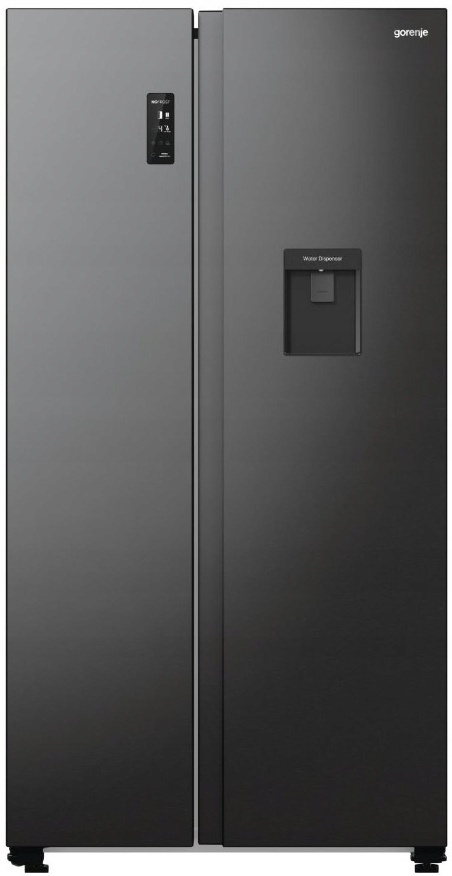 Lodówka side by side Gorenje NRR9185EABXLWD Czarna