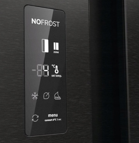 Lodówka side by side Gorenje NRR9185EABXLWD Czarna