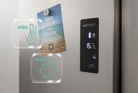 Lodówka side by side Gorenje NRR9185EABXLWD Czarna