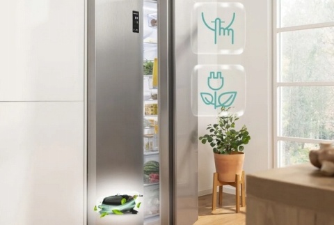 Lodówka side by side Gorenje NRR9185EABXLWD Czarna