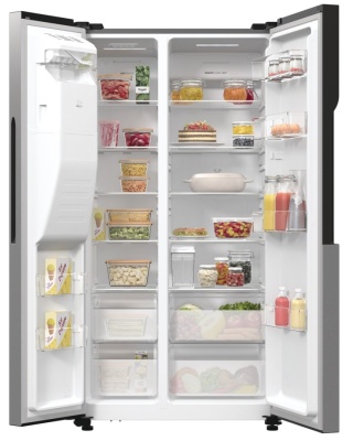 Lodówka side by side Gorenje NRR9185ESXL No-Frost Kostkarka bez podłączenia