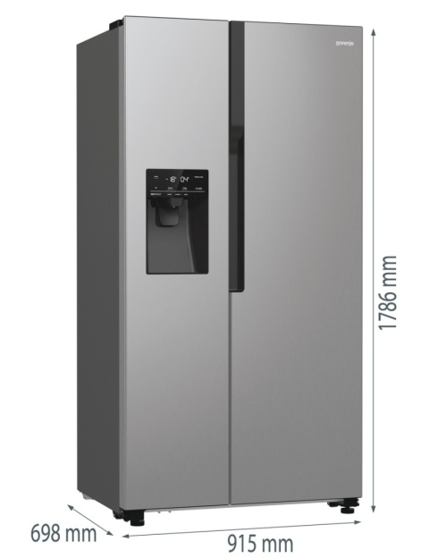 Lodówka side by side Gorenje NRR9185ESXL No-Frost Kostkarka bez podłączenia