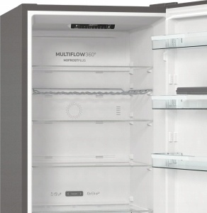 Lodówko-zamrażarka Gorenje NRC620BSXL4 Klasa energetyczna B 2m No Frost