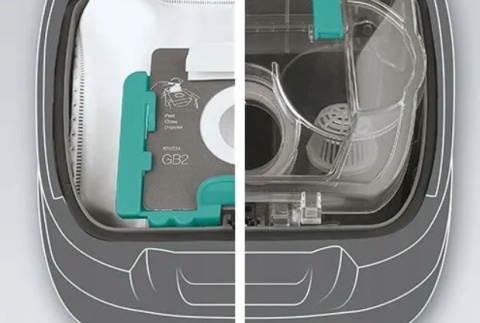 Odkurzacz bezworkowy, workowy Gorenje VCEA22GPLBKCY