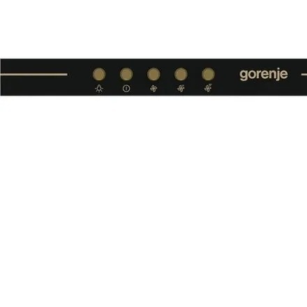 Okap kuchenny Gorenje WHC63CLB przyścienny 650m3/h 60cm RETRO czarny