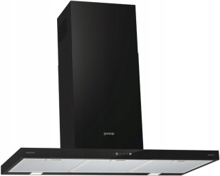 Okap przyścienny Gorenje WHT9SYB 90cm czarny AdaptLight