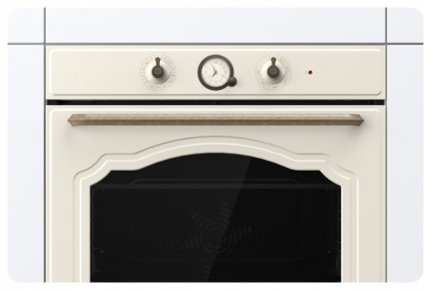 Piekarnik Gorenje BOS67372CLI RETRO Kość Słoniowa 77l Prowadnice AIRFRY