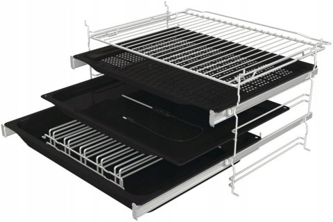 Piekarnik Gorenje BPSAX6747A08BG 77L Para Pyroliza Termosonda Prowadnice