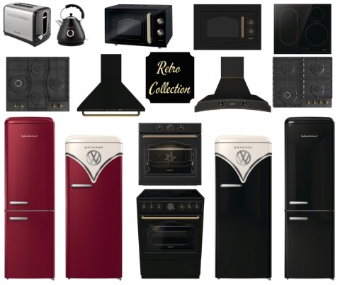 Piekarnik elektryczny Gorenje BOS67371CLB 77l 60cm RETRO 300st