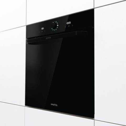 Piekarnik elektryczny Gorenje BOS6737SYB 77l 60cm do zabudowy CZARNA SZYBA