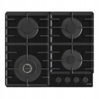 Płyta gazowa Gorenje GKTW642SYB 60cm Czarna Szkło WOK Timer Żeliwo