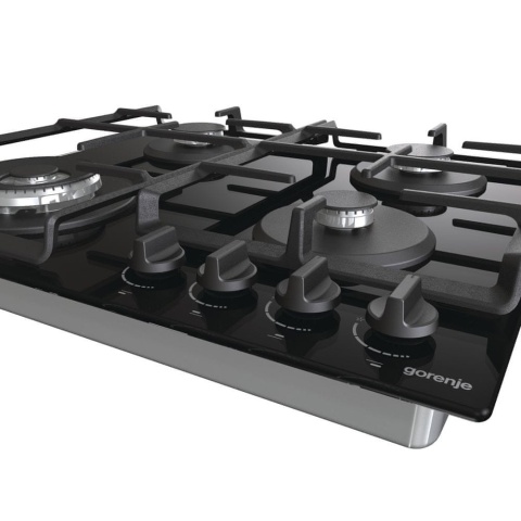 Płyta gazowa Gorenje GTW641EB 4 palniki Szkło WOK