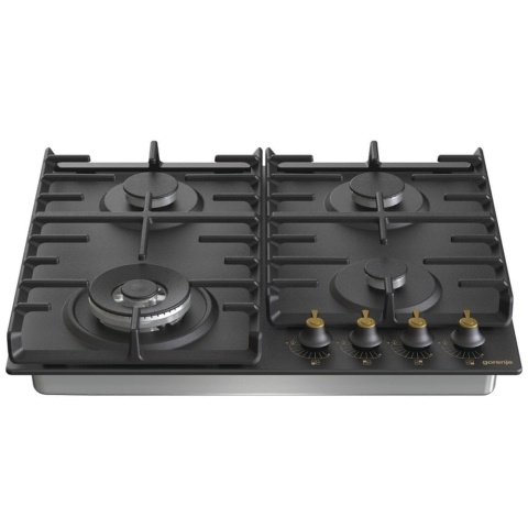 Płyta gazowa Gorenje GW642CLB RETRO WOK Żeliwo 60cm