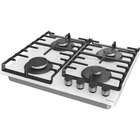 Płyta gazowa pod zabudowę Gorenje GT642SYW 60cm Białe Szkło