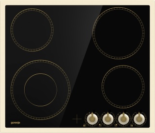 Płyta kuchenna ceramiczna Gorenje EC642CLI 60cm RETRO Kość Słoniowa IVORY