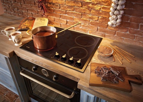 Płyta kuchenna ceramiczna Gorenje EC642CLI 60cm RETRO Kość Słoniowa IVORY