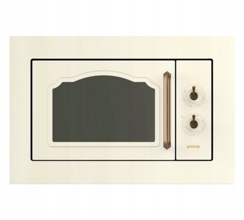 Zestaw RETRO GORENJE BOS67372CLI + BM235CLI piekarnik + mikrofala kremowy